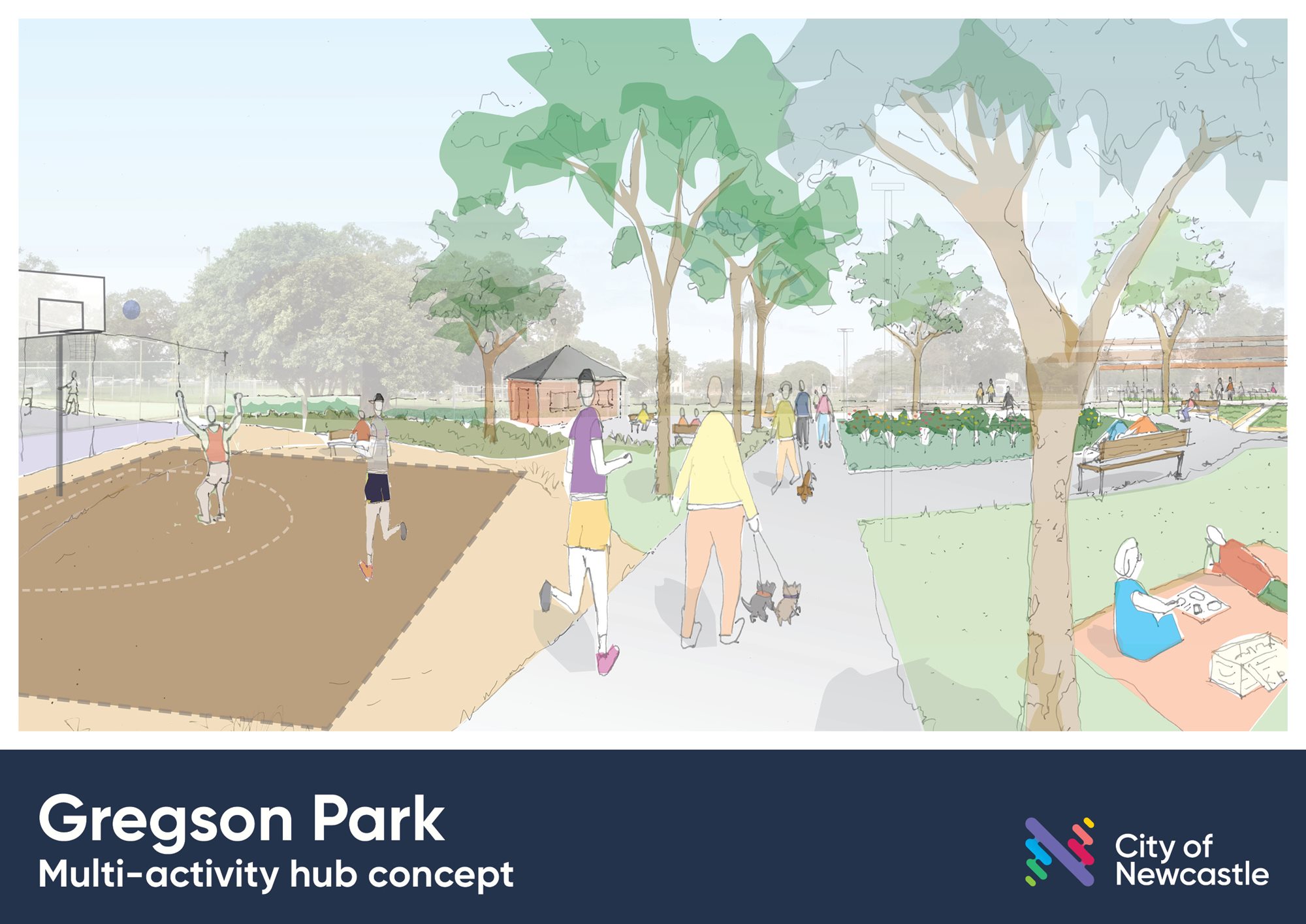 Gregson Park   multi activity hub concept