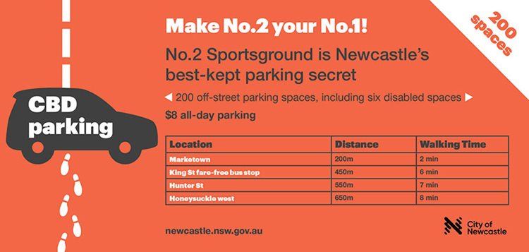 No. 2 sportsground car park