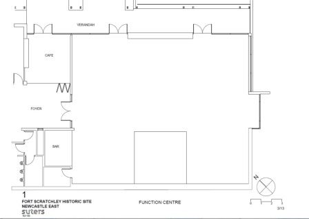 Fort Scratchley Function Centre Floor Plan