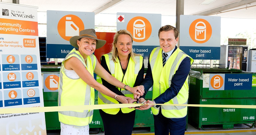 Community Recycling Centre Now Open At Summerhill City Of Newcastle