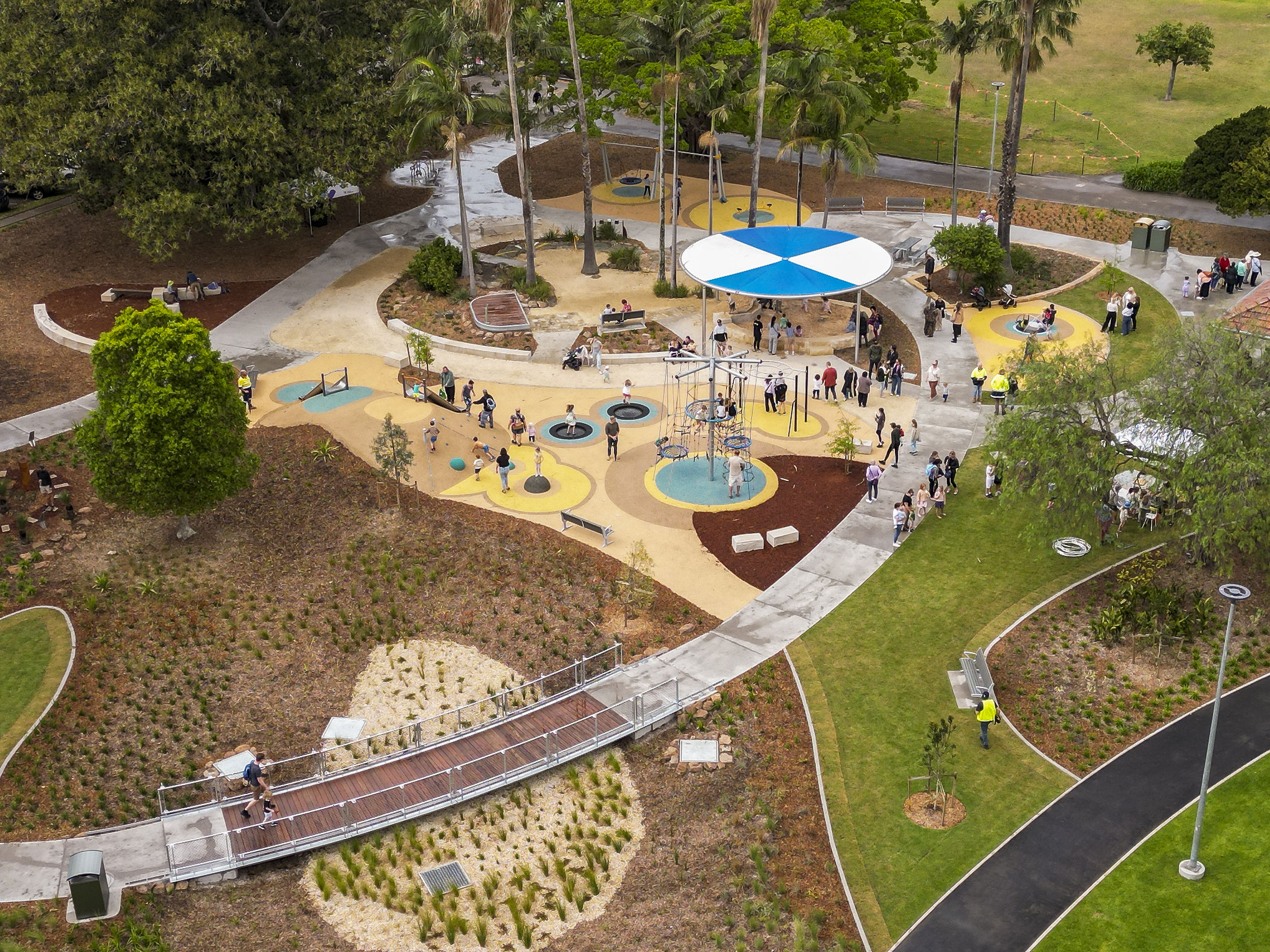 Gregson Park new $3.5 million playspace delivered